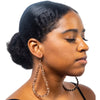 Aliza Rose Gold Rhinestone Teardrop Earrings Earrings Fearless Accessories 