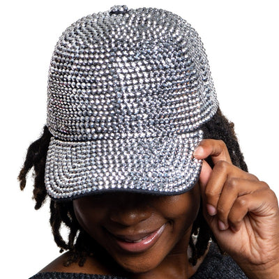 Can't Hide Rhinestone Adjustable Baseball Cap (9 Colors) Hair Accessories Fearless Accessories