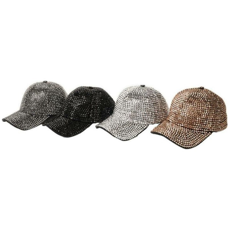 Can't Hide Rhinestone Adjustable Baseball Cap Hair Accessories Fearless Accessories