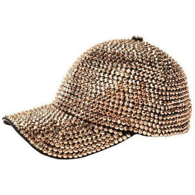 Can't Hide Rhinestone Adjustable Baseball Cap Hair Accessories Fearless Accessories