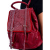 Glam Noir Rhinestone Backpack Backpack Fearless Accessories Red