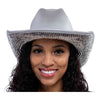 Not my first rodeo rhinestone cowboy hat (2 colors) HATS Fearless Accessories Silver 