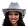 Not my first rodeo rhinestone cowboy hat (2 colors)