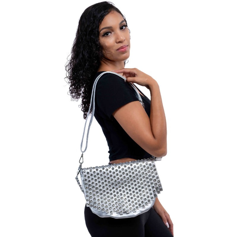 Silver Sereande Bag Handbags Fearless Accessories