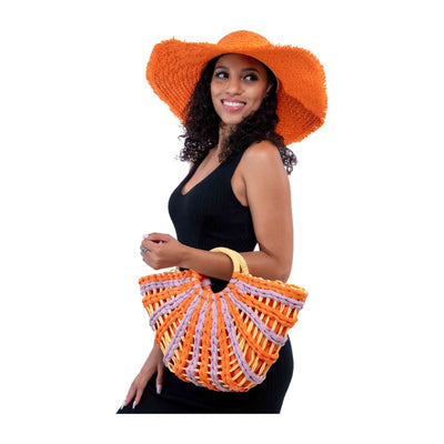 Sunset Glow Straw Hat HATS Fearless Accessories