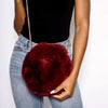 Alani faux fur bag (8 Colors) Handbags Fearless Accessories Burgandy
