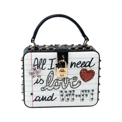 All I need is love and wi-fi bag Handbags Fearless Accessories