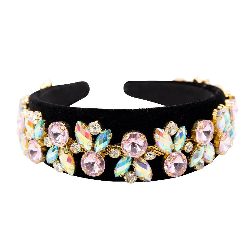 Angel rhinestone colored headband Hair Accessories Fearless Accessories 