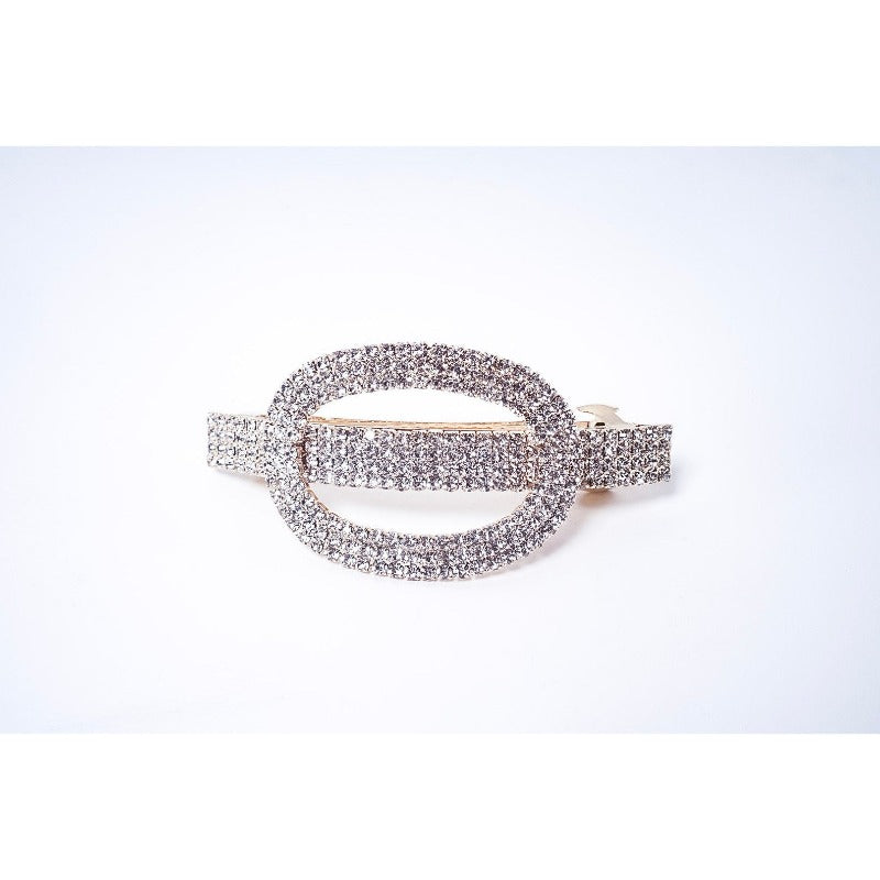 Blinged out hair clip (2 Colors) Hair Accessories Fearless Accessories Gold