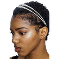 Brielle double strand pearl headband