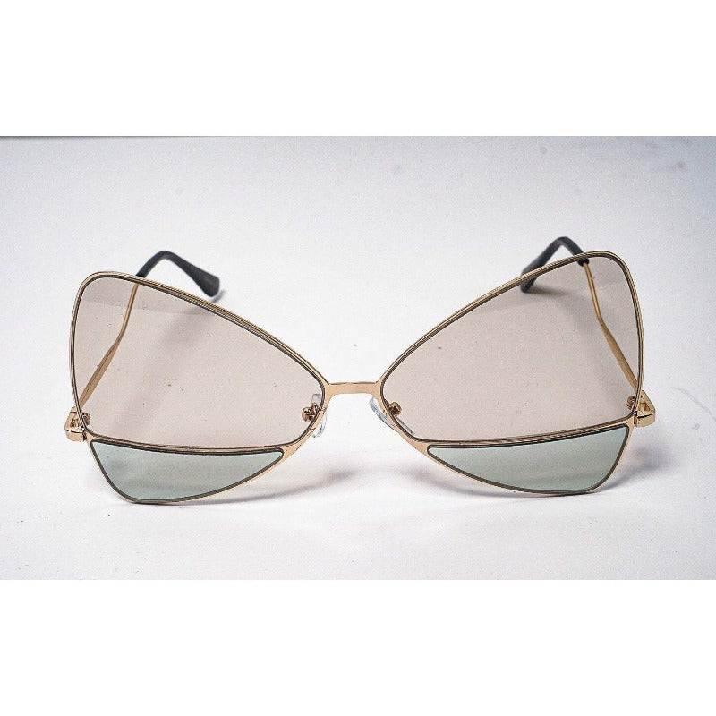 Butterfly Sunglasses (5 Colors) Sunglasses Fearless Accessories Clear and Green