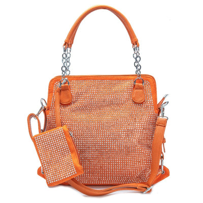 Can't Stop Won't Stop Rhinestone Bag (3 Colors) Handbags Fearless Accessories Orange