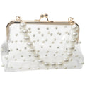 Clutch my pearls bag