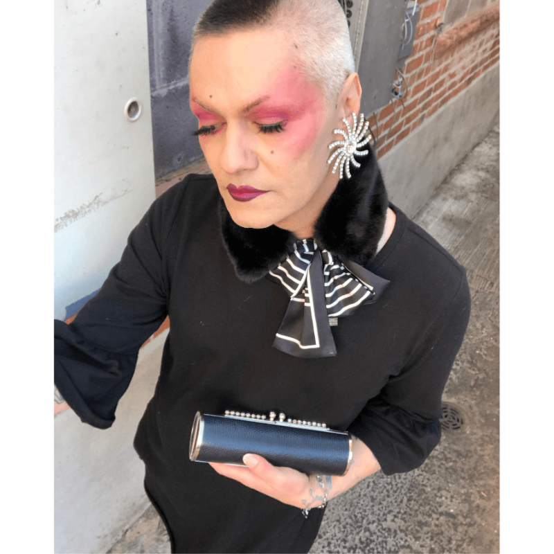 Pinwheel Rhinestone Earrings Earrings Fearless Accessories