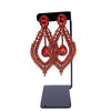 Fearless and Festive Rhinestone Earrings (2 Colors) Earrings Fearless Accessories Red