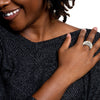 First impression rhinestone stretch band ring (3 colors) Rings Fearless Accessories