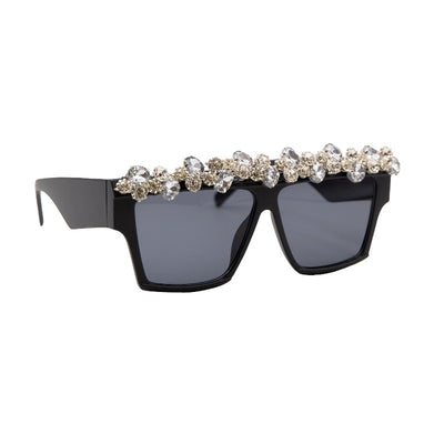 Going Gaga Rhinetone Sunglasses (3 Colors) Sunglasses Fearless Accessories Black
