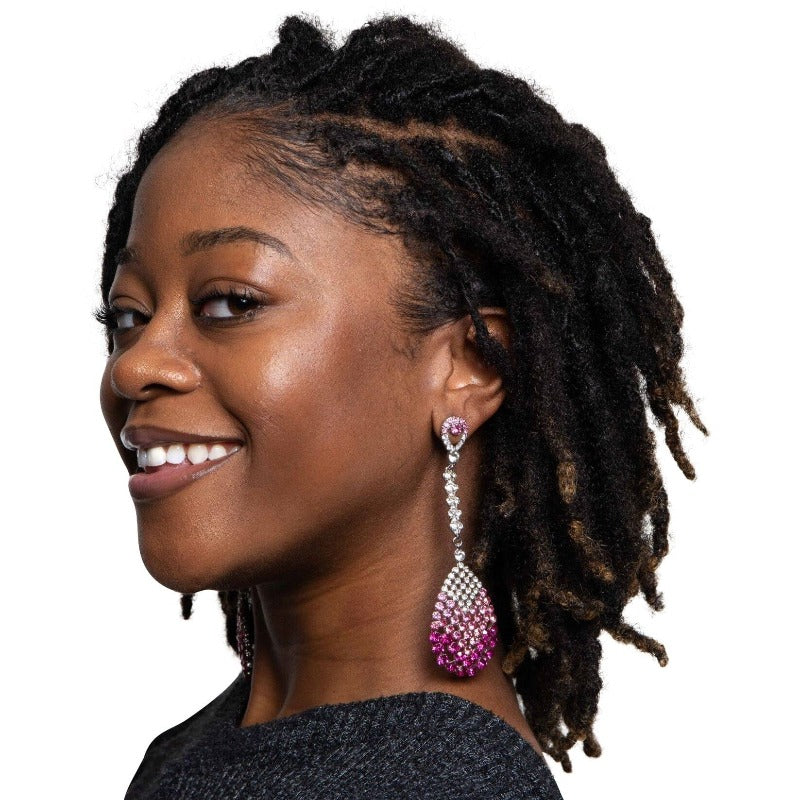 Heiress rhinestone earrings Earrings Fearless Accessories 