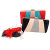 Isis tricolor tassel clutch (2 Colors) Handbags Fearless Accessories