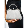 Ivy Rhinestone Handbag (Silver) Handbags Fearless Accessories Silver