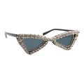 Just Chillin Rhinestone Cat Eye Sunglasses (2 colors)