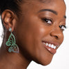 Mimi butterfly rhinestone earrings Earrings Fearless Accessories