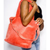 Mimi twisted handle faux fur bag (2 Colors) Handbags Fearless Accessories Orange