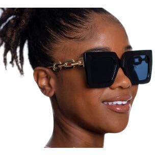 Mod Ting Chainlink Sunglasses (4 colors) Fearless Accessories Black