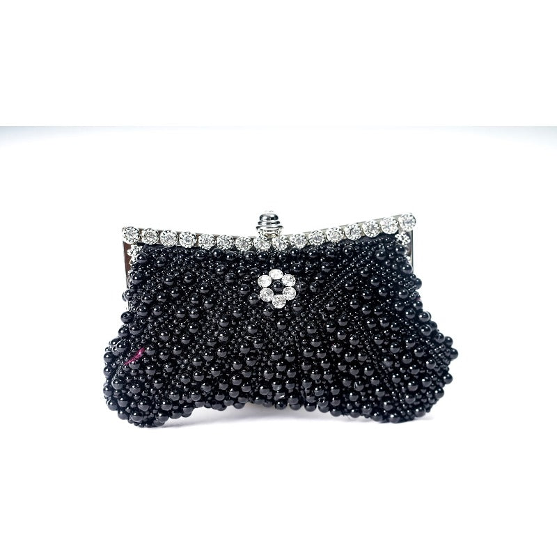 Naomi soft pearl bag (3 Colors) Handbags Fearless Accessories Black