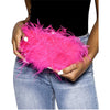 Pink Friday feather bag Handbags Fearless Accessories