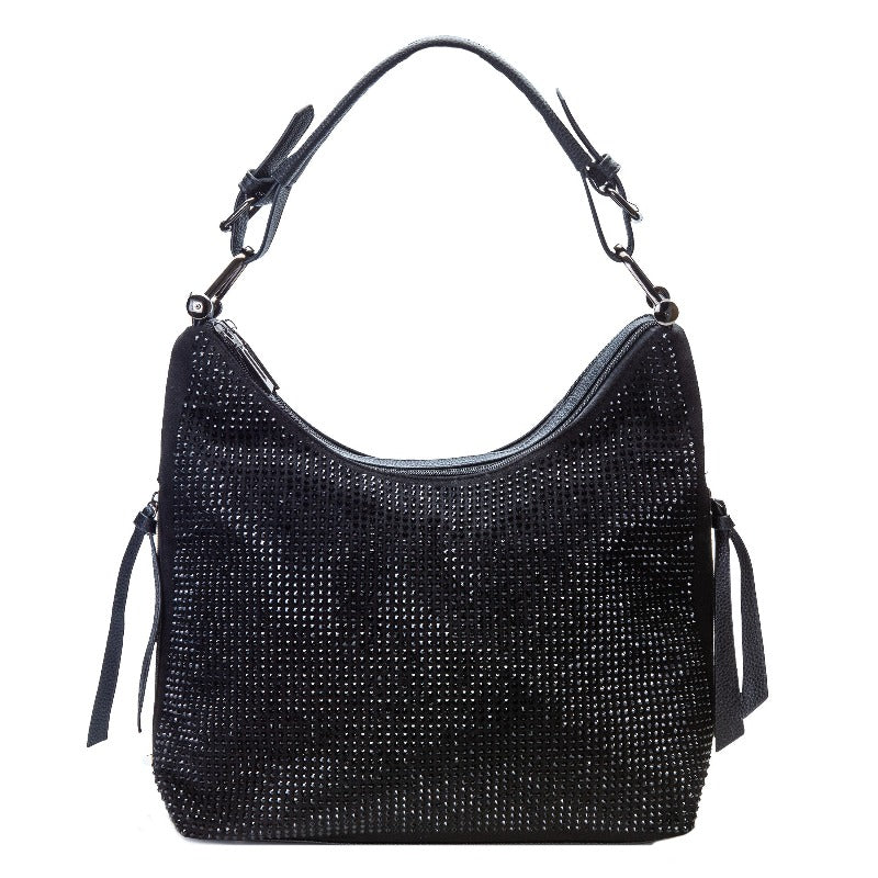 Prime rhinestone bag (3 colors) Fearless Accessories Black
