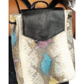 Ranae vegan leather drawstring backpack