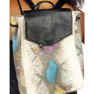 Ranae vegan leather drawstring backpack Handbags Fearless Accessories