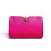 Rani Rhinestone Clutch (4 Colors) Handbags Fearless Accessories Fuchsia