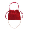 Redbone rhinestone drawstring handbag Handbags Fearless Accessories
