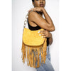 Reeba faux fur and fringe handbag (2 Colors) Handbags Fearless Accessories