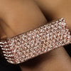 Kimora square rhinestone bracelet Bracelet Fearless Accessories