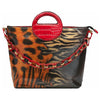 Serenity cheetah and leopard handbag﻿ - extra large Handbags Fearless Accessories