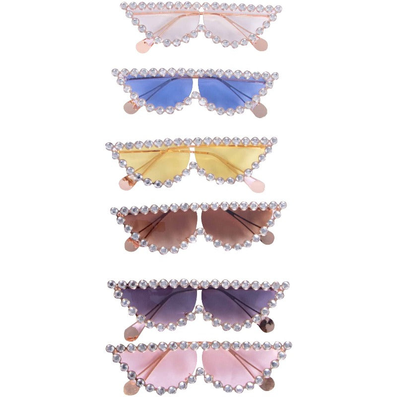 Smooth talker rhinestone sunglasses sunglasses Fearless Accessories