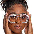 Starry-Eyed Rhinestone Sunglasses