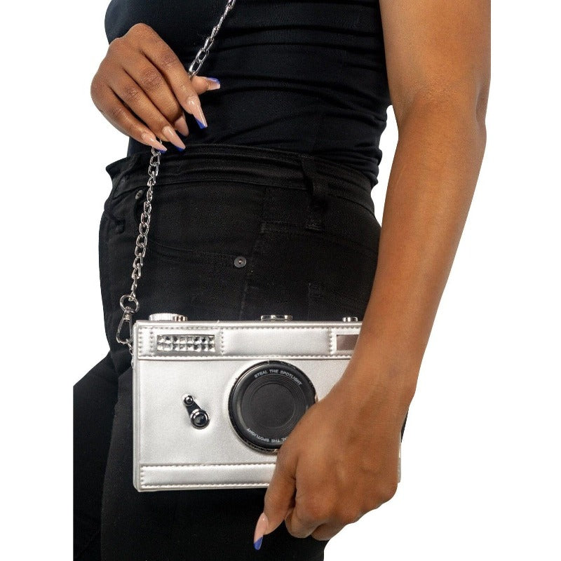 Stop drop and pose! (Silver) Handbags Fearless Accessories