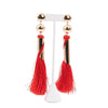 Swept Up Earrings (5 Colors) Earrings Fearless Accessories Red