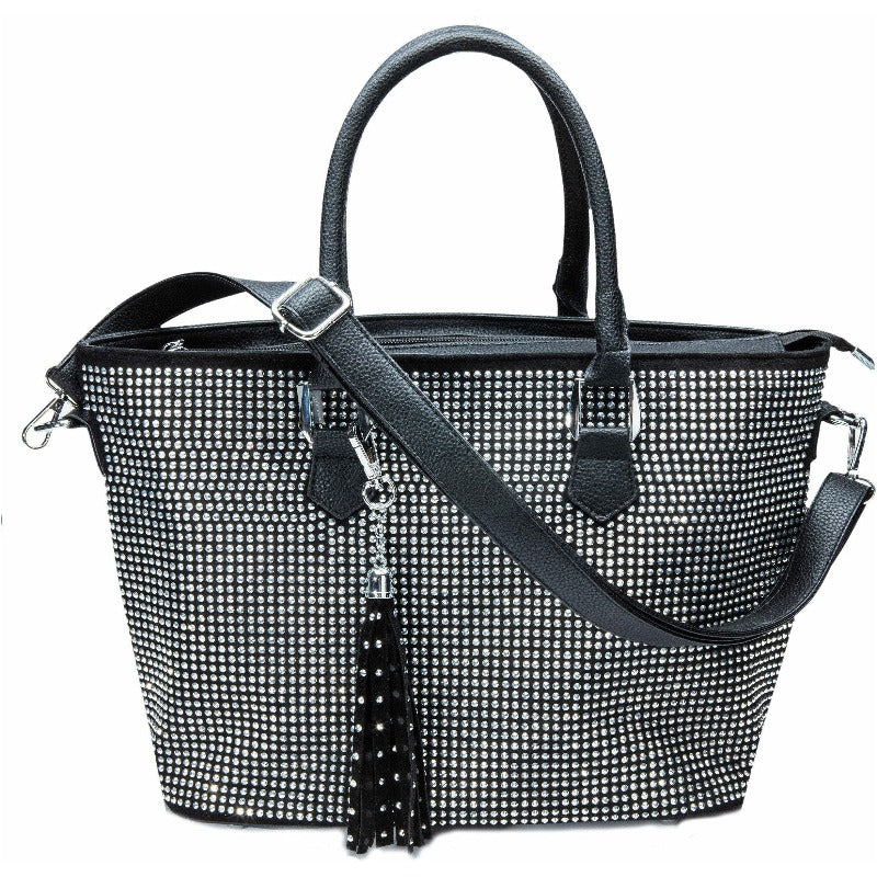 Twilight rhinestone tote Handbags Fearless Accessories