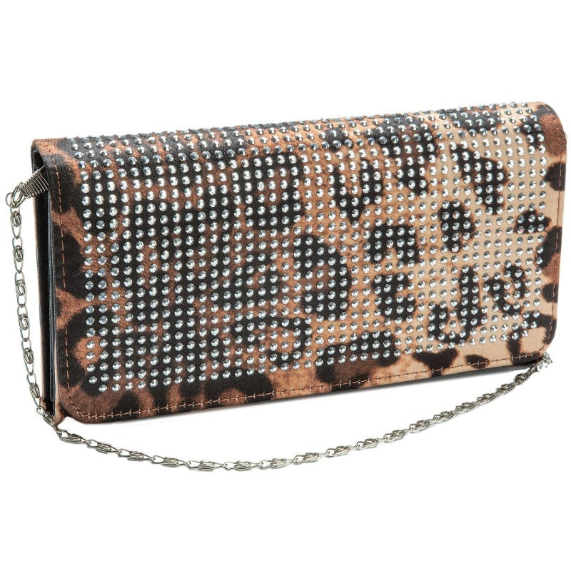 Wild Thing Rhinestone Chain Wallet Wallet Fearless Accessories 