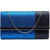 Aja blue and black bag Handbags Fearless Accessories
