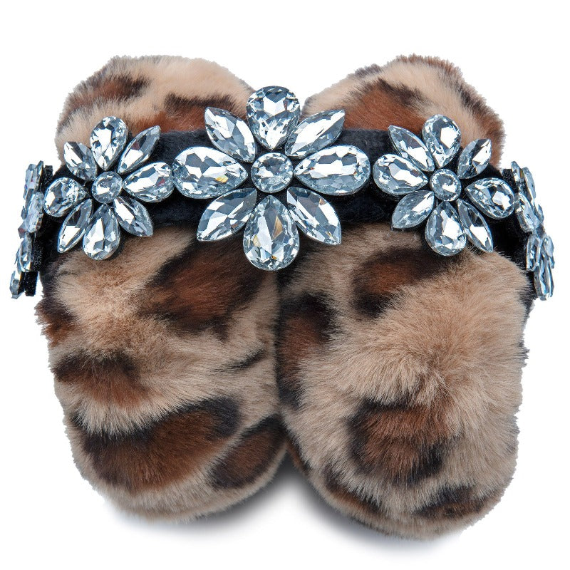 Blinged out rhinestone headband earmuffs HATS Fearless Accessories