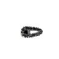 Bronx rhinestone hair clip (2 colors)