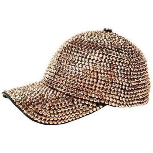 Can't Hide Rhinestone Adjustable Baseball Cap Hair Accessories Fearless Accessories