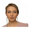 Cold shoulder rhinestone earrings Earrings Fearless Accessories