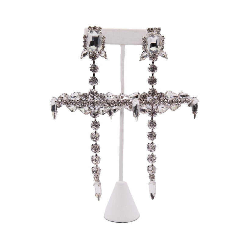 cross earrings Earrings Fearless Accessories